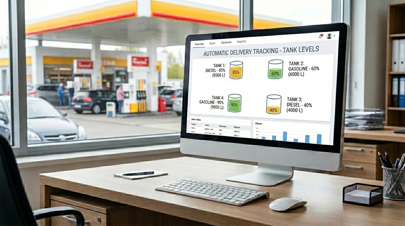 Fuel Management Terminal Screen Log